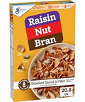 Raisin Nut Bran Cereal, High Fiber Cereal, Made with Whole Grain, 20.8 oz