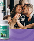 Bio Vitalica Sea Moss Gummies Elderberry Biovitalica - Vitamin C D + Zinc - Irish Seamoss Vegan Gummy With Sea Moss Gel & Powder For Immunity, Detox - For Adults And Kids