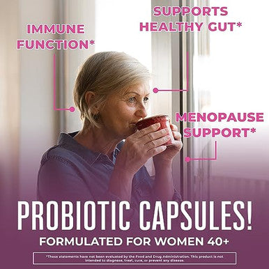 Maryruth'S 3-In-1 Daily Health 40 Probiotics For Women Hormonal & Menopause Support Supplement For Women Gut Health Capsules 50 Billion Cfu Allergen Free 30 Ct