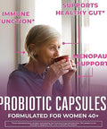 Maryruth'S 3-In-1 Daily Health 40 Probiotics For Women Hormonal & Menopause Support Supplement For Women Gut Health Capsules 50 Billion Cfu Allergen Free 30 Ct