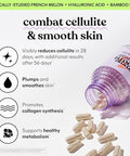 Lemme Debloat And Smooth Bundle - Prebiotic Probiotic & Digestive Enzyme Capsules For Bloating & Gas Relief Reduce Cellulite Plump Skin Smooth Cellulite