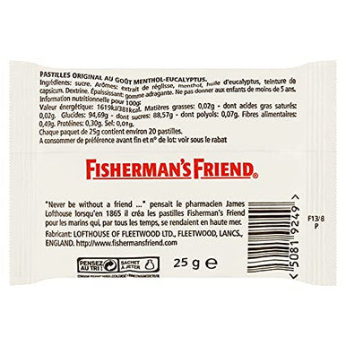 Fisherman'S Friend Mit Zucker Extra Stark 24Er Pack (24 X 25 G Beutel)