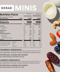 RXBAR Minis Protein Bars, Protein Snack Bars, Variety Pack, 7.3oz Box (8 Bars)