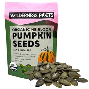 Sunbest Natural Raw Pumpkin Seeds, 5 lbs ÃƒÂ¢Ã¢â€šÂ¬Ã¢â‚¬Å“ Unsalted, Shelled Pepitas to Eat ÃƒÂ¢Ã¢â€šÂ¬Ã¢â‚¬Å“ Bulk Pumpkin Seed Bag for Snacking, Baking, Salads & Trail Mix ÃƒÂ¢Ã¢â€šÂ¬Ã¢â‚¬Å“ Rich in Protein, Iron & Healthy Fats (80 oz)