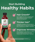 MARYRUTH'S Liquid Multivitamin + Hair Growth Travel Pack Biotin 10000mcg Lustriva Hair Growth Supplement Clinically Tested in Women for Thicker Hair and Facial Wrinkle 18+ 1 Fl Oz (Pack of 8)