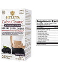 Hyleys Colon Cleanse Blackberry (1 Pack) And Hyleys Slim Tea Acai Berry Flavor Weight Loss Herbal Supplement Cleanse And Detox 25 Tea Bags (1 Pack)