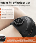 Emicool Cordless Knee Massager With Heat Vibration Heated Electric Knee Brace Massager For Pain Relief Muscle Relaxation 3 In 1 Knee Warmers Wrap For Shoulder Leg Elbow 4 Motors Christmas s For Dad Mom