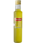 Partanna Extra Virgin Olive Oil pressed with Sicilian Lemon - Premium Flavored Extra Virgin Olive Oil - Harvested in Sicily - Rich in Flavor - Cold Pressed - 8.45 oz (250 ML) Glass