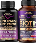 Nutraharmony Menopause Supplement & Biotin With Silicon Softgels