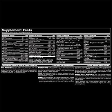 Animal Pak ÃƒÂ¢Ã¢â€šÂ¬Ã¢â‚¬Å“ Convenient All-In-One Vitamin & Supplement Powder ÃƒÂ¢Ã¢â€šÂ¬Ã¢â‚¬Å“ Zinc, Vitamins C, B, D, Amino Acids And More ÃƒÂ¢Ã¢â€šÂ¬Ã¢â‚¬Å“ Sports Nutrition Performance Multivitamin For Women & Men ÃƒÂ¢Ã¢â€šÂ¬Ã¢â‚¬Å“ 44 Scoops, Orange Crushed