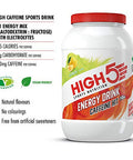 High 5 Energy Drink Caffeine Hit Citrus 1.4kg