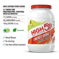 High 5 Energy Drink Caffeine Hit Citrus 1.4kg