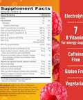 EmergenC 1000Mg Vitamin C Powder With Antioxidants B Vitamins And Electrolytes Vitamin C Supplements For Immune Support Caffeine Drink Mix Raspberry Flavor 60 Count/2 Month Supply