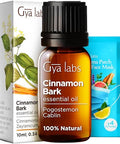 Gya Labs Cinnamon Bark & Lemon Essential Oil Set 034 Fl Oz