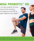 Davinci Labs Mega Probiotic Nd Nondairy Probiotic Supplement Supports Gut Digestive & Brain Health Gut Health Support Supplement With Nondairy Complex 120 Vegetarian Caps