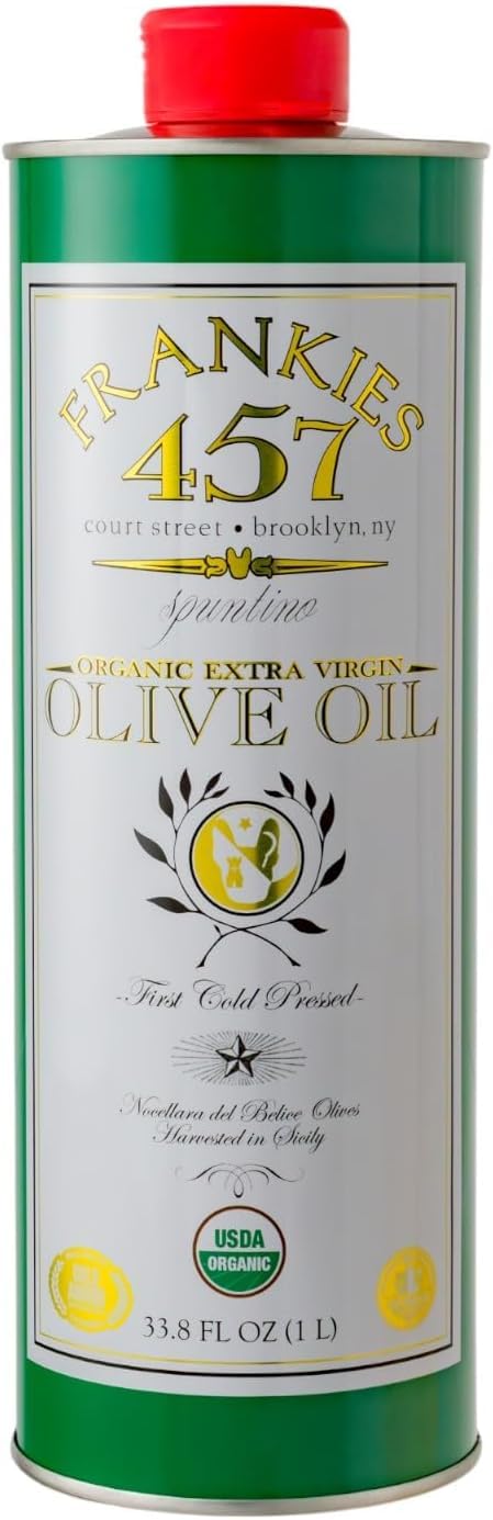 Frankies 457 Organic Extra Virgin Olive Oil, 33.8 fl oz (1L)