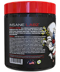 Insane Labz Psychotic High Stimulant Pre Workout Powder Extreme Lasting Energy Focus And Endurance With Beta Alanine Creatine Monohydrate Dmae 35 Srvgs (Gummy Candy)