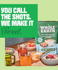 Whole Earth Zero Calorie Stevia, Monk Fruit & Allulose Sweetener, Zero Calorie Sugar Substitute, Keto-Friendly, Non-GMO, No Erythritol, Erythritol-Free, Pouch, 3LB Pouch