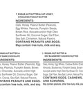 RXBAR Nut Butter and Oat Protein Bars, Protein Snack, Snack Bars, Variety Pack (3 Boxes, 15 Bars)