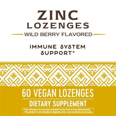 Nature'S Way Zinc Lozenges 60 Count