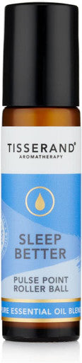 Tisserand Aromatherapy - Sleep Better - Pulse Point Roller - Lavender, Jasmine & Sandalwood Essential Oils - 100% Natural Pure Essential Oils - 10Ml