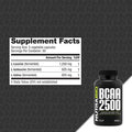 Nutrabio BCAA 2500 Branched Chain Amino Acids Support Muscle Growth and Prevent Muscle Breakdown 250 Capsules
