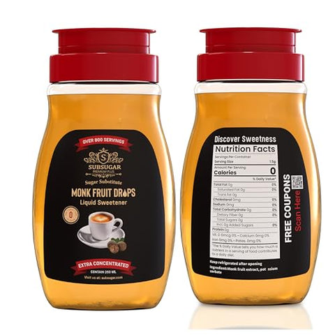 SubSugar Home & Travel Monk Fruit Sweetener Bundle