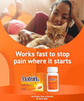 Motrin IB Ibuprofen 200mg Tablets for Fever Muscle Aches Headache & Back Pain Relief 100 ct.