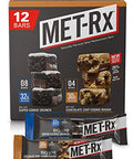 Metrx Big 100 Protein Bars Meal Bars Variety Pack Super Cookie Crunch And Chocolate Chip Cookie Dough Bars 12 Count 3.52 Oz.