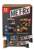 Metrx Big 100 Protein Bars Meal Bars Variety Pack Super Cookie Crunch And Chocolate Chip Cookie Dough Bars 12 Count 3.52 Oz.
