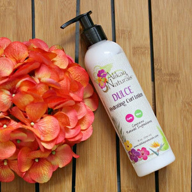 Alikay Naturals Dulce Hydrating Curl Lotion Natural Kokum Butter Silk Amino Acid & Argan Oil 16 Ounce