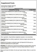 Swanson Real Food Vitamin B-Complex 60 Veg Capsules