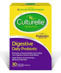 Culturelle Daily Probiotic Formula Digestive Health Capsules 30 ea Pack of 4