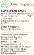 HerbEra Butea Superba Tincture B120 Alcohol-Free Extract, Wildcrafted Butea Superba (Butea Superba) Dried Root (4 fl oz)