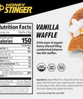 Honey Stinger Organic Vanilla Waffle | Energy Stroopwafel for Exercise, Endurance and Performance | Sports Nutrition for Home & Gym, Pre and Post Workout | Box of 6 Waffles, 6.36 Ounce