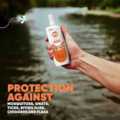 Off Family Care Insect & Mosquito Repellent Spritz Bug Spray Containing 7 Deet Unscented Repellent With Aloe Vera Protects Against Mosquitoes 9 Oz