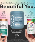 Neocell Womena A' A" S Debloat Beauty and Balance Bundle 3In1 Bundle Pack Collagen BioPeptides Protein Debloat Probiotic Womena A' A" S One + Multivitamin