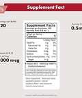 Buried Treasure B12 Drops 1000mcg Vitamin B12 Methylcobalamin per Serving 120 Servings Sublingual B12 AlcoholFree Vegan Raspberry Flavor 2 oz Bottle Graduated Dropper Accurate Dosing