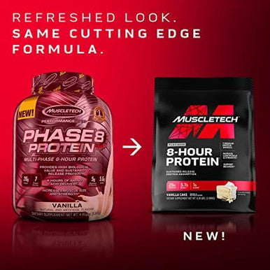 Muscletech Whey Protein Powder Muscle Builder Bundle Phase8 4.6Lb Protein Powder Nutricost 500G Creatine Monohydrate Powder