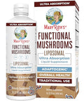 Maryruth's Organics Mushroom Mushroom Supplement Mushroom Liquid Vitamin Reishi Mushroom Supplement 1522 Fl Oz
