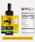Terra Delyssa Organic Extra Virgin Olive Oil, 25.5 fl oz