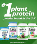 Orgain Organic Vegan Protein Powder Chocolate Peanut Butter (2.03 Pound) And Creamy Chocolate Fudge (2.03 Lb)