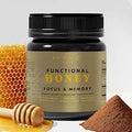 Lineage Provisions Raw Unfiltered Honey, 3-Pack, 18 oz Glass Jars | Undetectable glyphosate, chemical-free, gluten-free & non-GMO. No heating, processing, straining or additives.