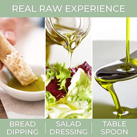 NÃƒâ€šÃ‚Â°1 Drinking Extra Virgin Olive Oil - Italian Olive Oil from Italy 2025 Gold Awards Winner - 514 mg/kg High in Polyphenols evoo - 100% Unrefined and Cold pressed evoo for Drinking and Finishing Use