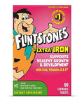 Flintstones Chewable Kids Multivitamin with Vitamin C D B12 and Iron for Toddlers 90 Count