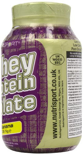 NutriSport Whey Isolate 1Kg Banana