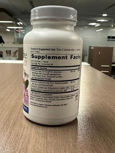 Dr. Whitaker'S Berberine Glucogold Supplement With 1500 Mg Per Day Of Berberpure Berberine, Concentrated Cinnamon, Crominex Chromium And Banaba Leaf Extract (90 Tablets)