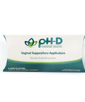 pH-D Feminine Health - Vaginal Suppository Applicators, Ideal For Boric Acid Suppositories, Reusable, Fits Most Vaginal Suppositories, Made In The Usa - 5 Count