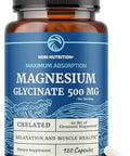 Nobi Nutrition Magnesium Glycinate Gummies 600Mg Sleep Calm & Relaxation Support 60Mg Elemental Mag Per Serving Grape Flavor Gluten High Absorption Magnesium Gummies For Women Men & Family 60 Ct