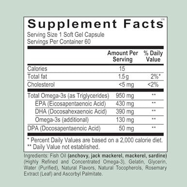 Veracity Omega 3 Super+ - Epa, Dha, Dpa Omega 3 Supplement - Omega 3 Fatty Acid Supplements - Omega 3 Fish Oil Supplements - Omega 3 Supplement For Whole-Body Wellness